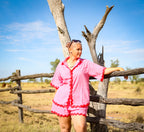 *PINK && RED SHORTS SET