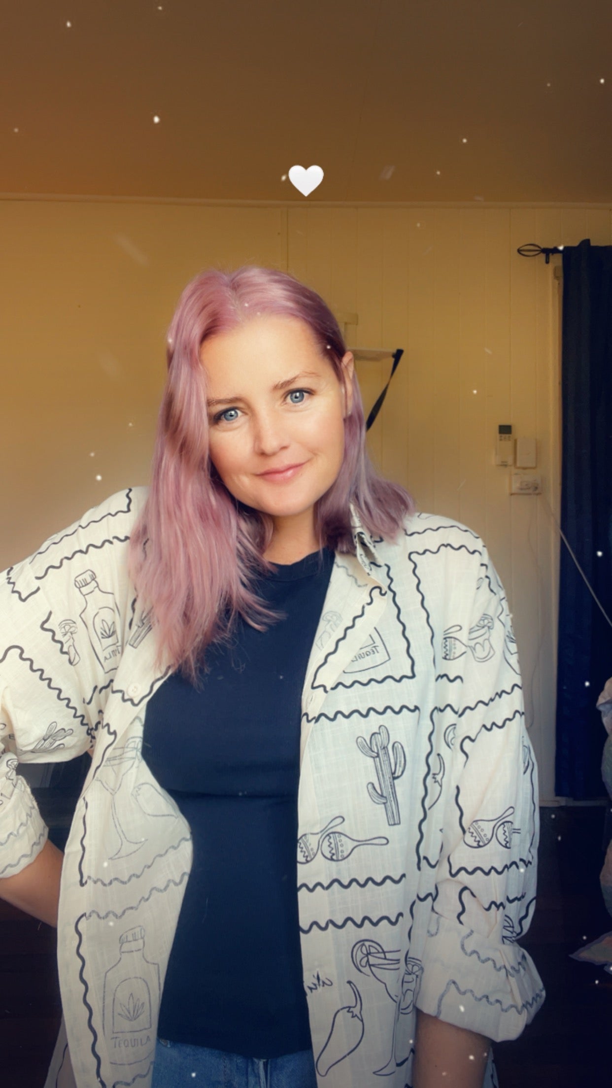 *TEQUILA CACTUS TSHIRT DRESS - BOTH COLOURS