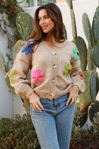 🌸 FLOWER POWER CARDI 🌸