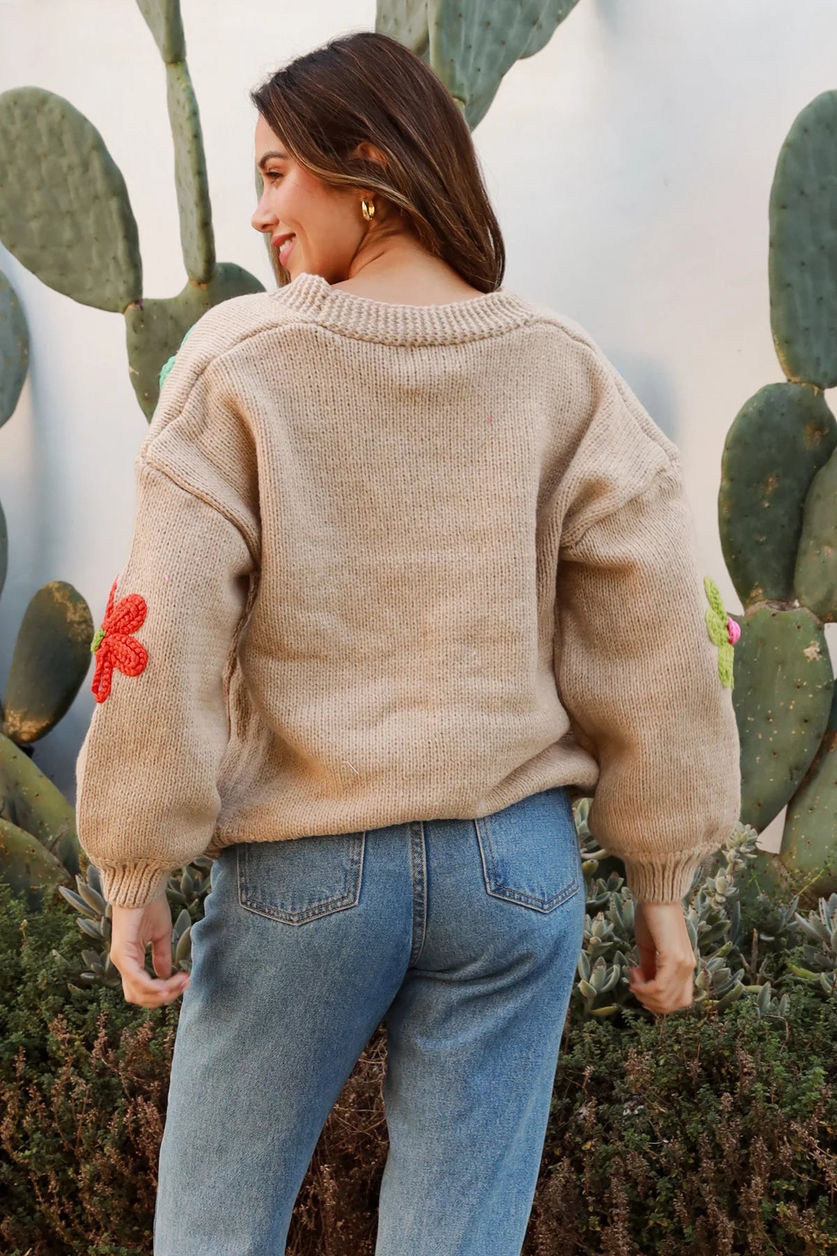 🌸 FLOWER POWER CARDI 🌸