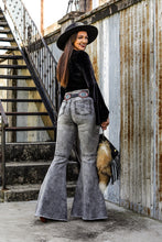 🖤 GREY/BLACK FLARES
