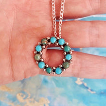 TURQUOISE ETERNITY NECKLACE (IN STOCK)