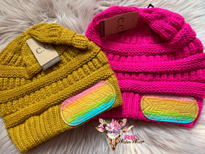 AZTEC PATCH CC BEANIE