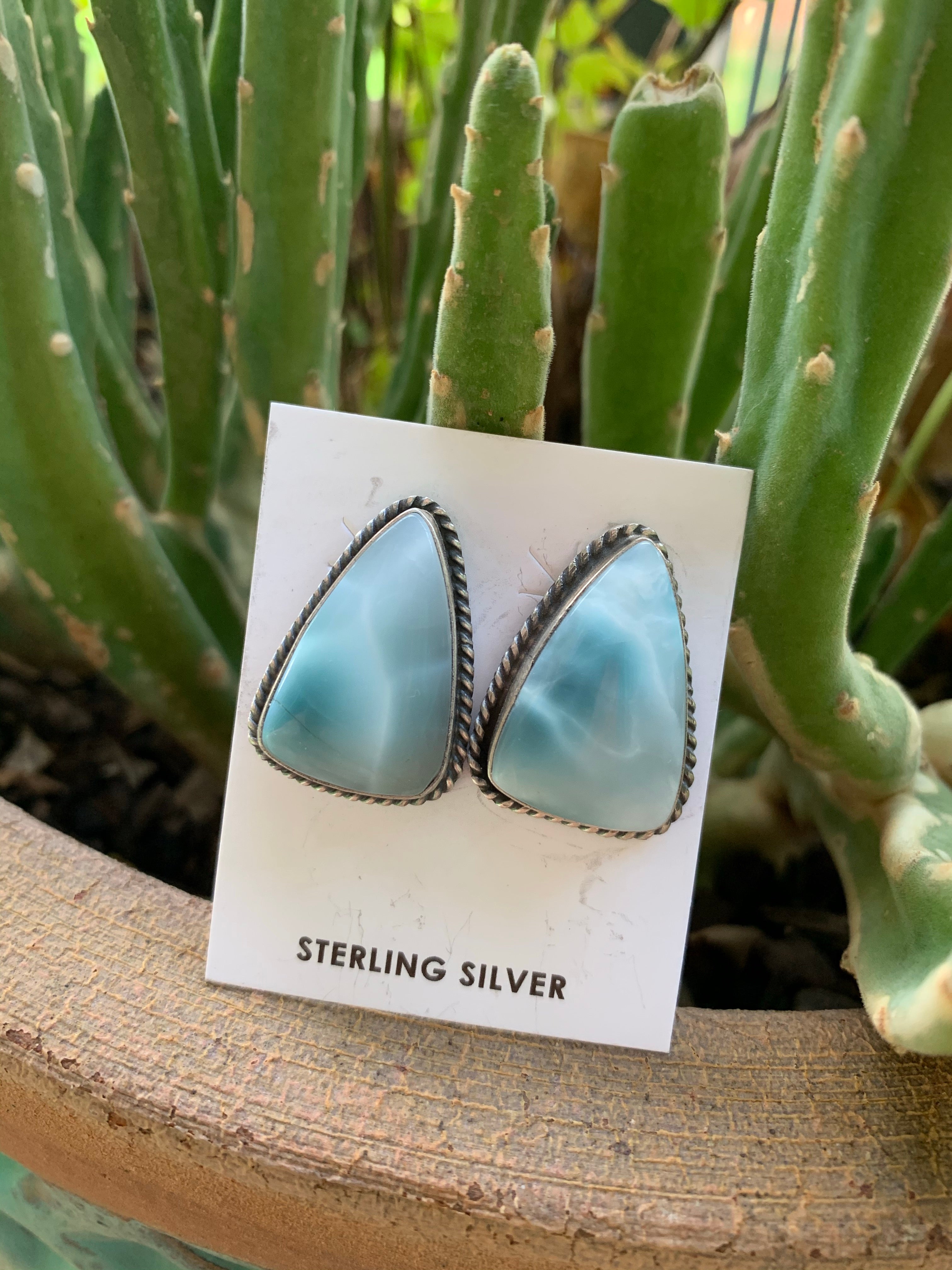LARIMAR STUDS 💫