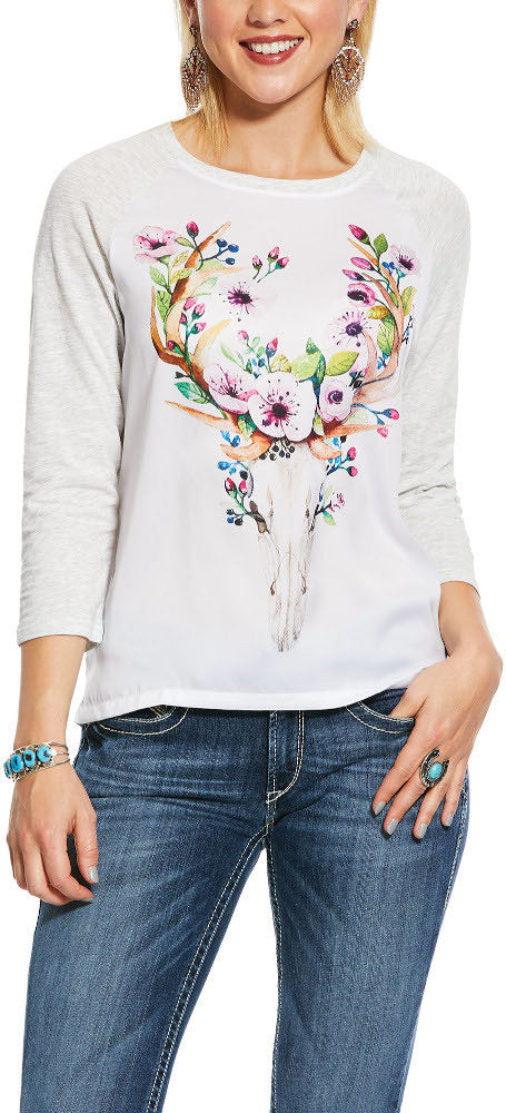 ARIAT FLOWER CROWN TOP