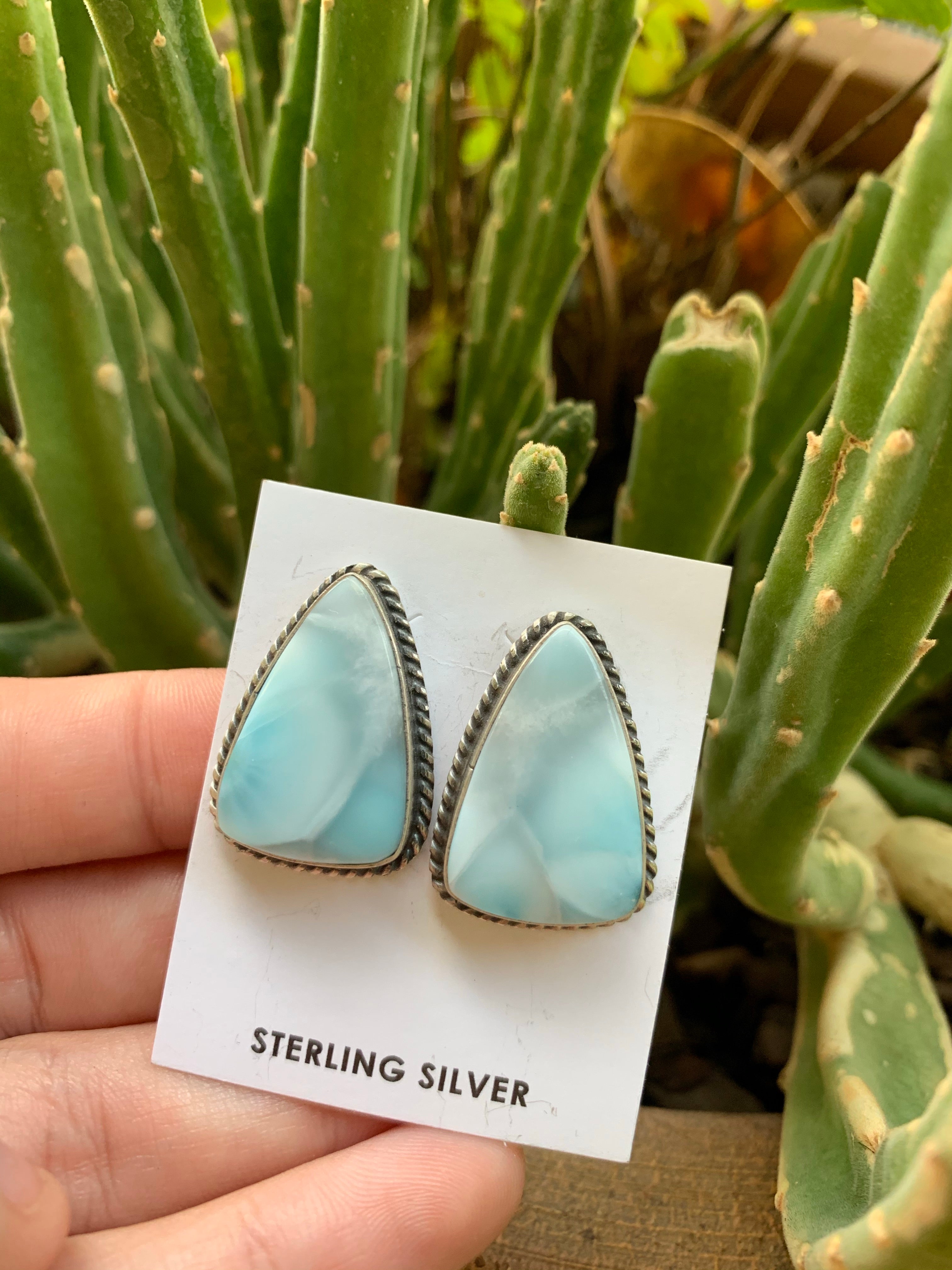 LARIMAR STUDS 💫